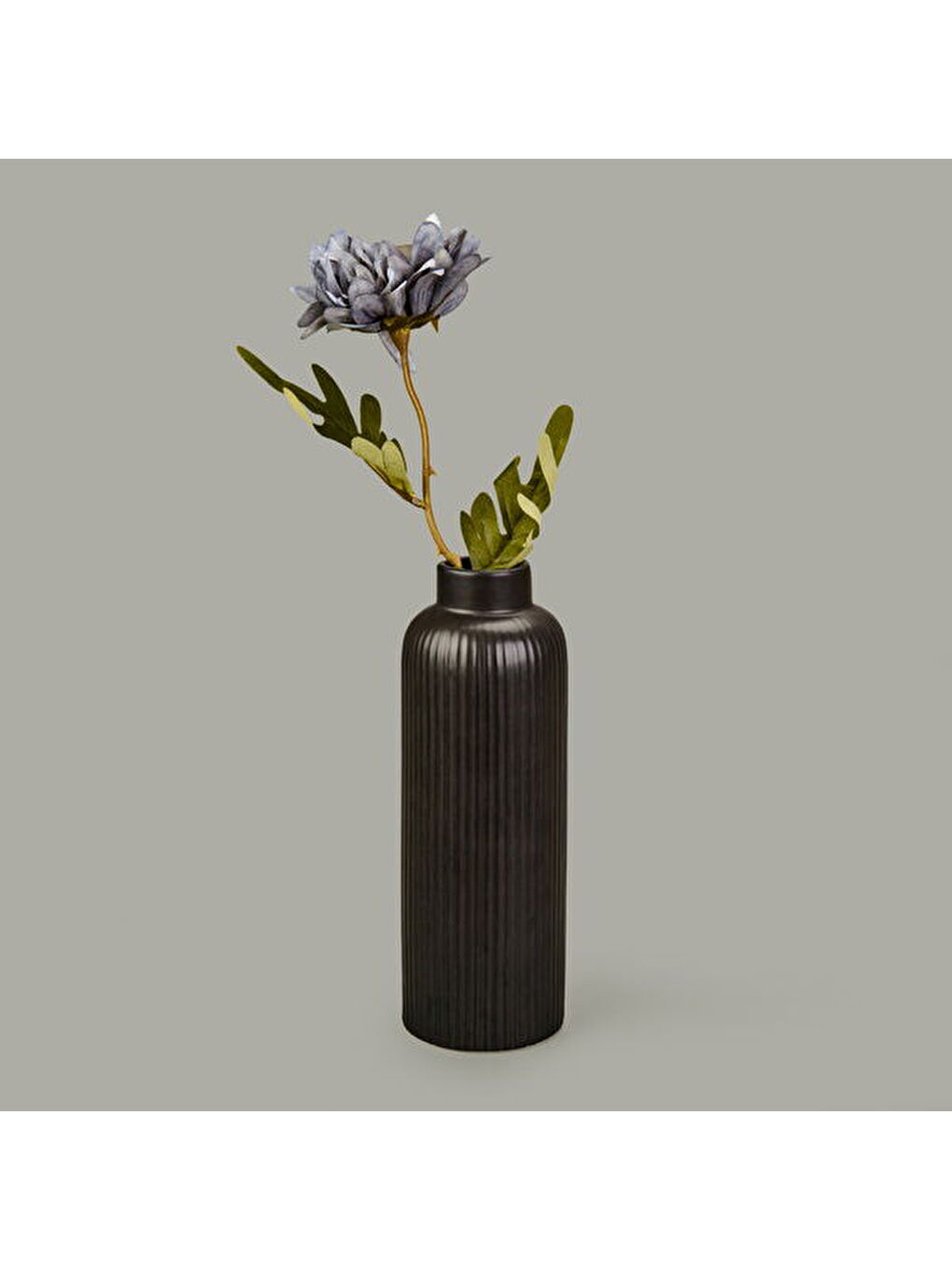 Deco Yıldız Dal Çiçek - Mavi - 38 cm