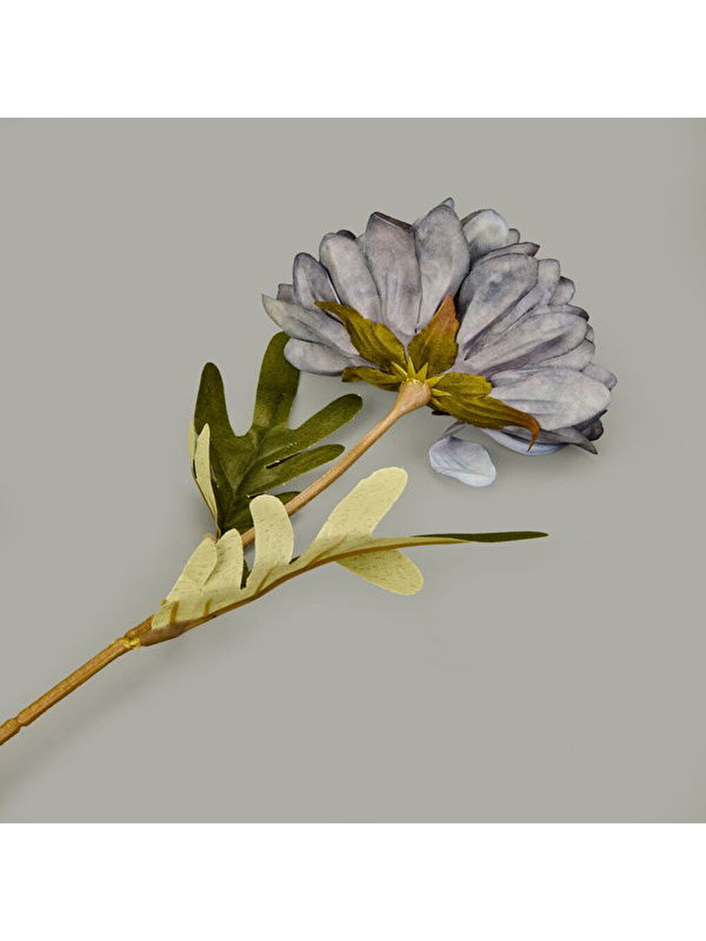 Deco Yıldız Dal Çiçek - Mavi - 38 cm-1