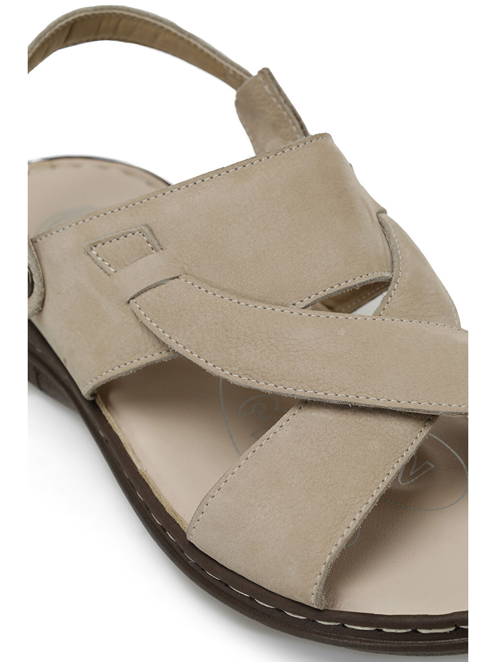 Bej 160318N.M 4FX Kum Erkek Sandalet-6