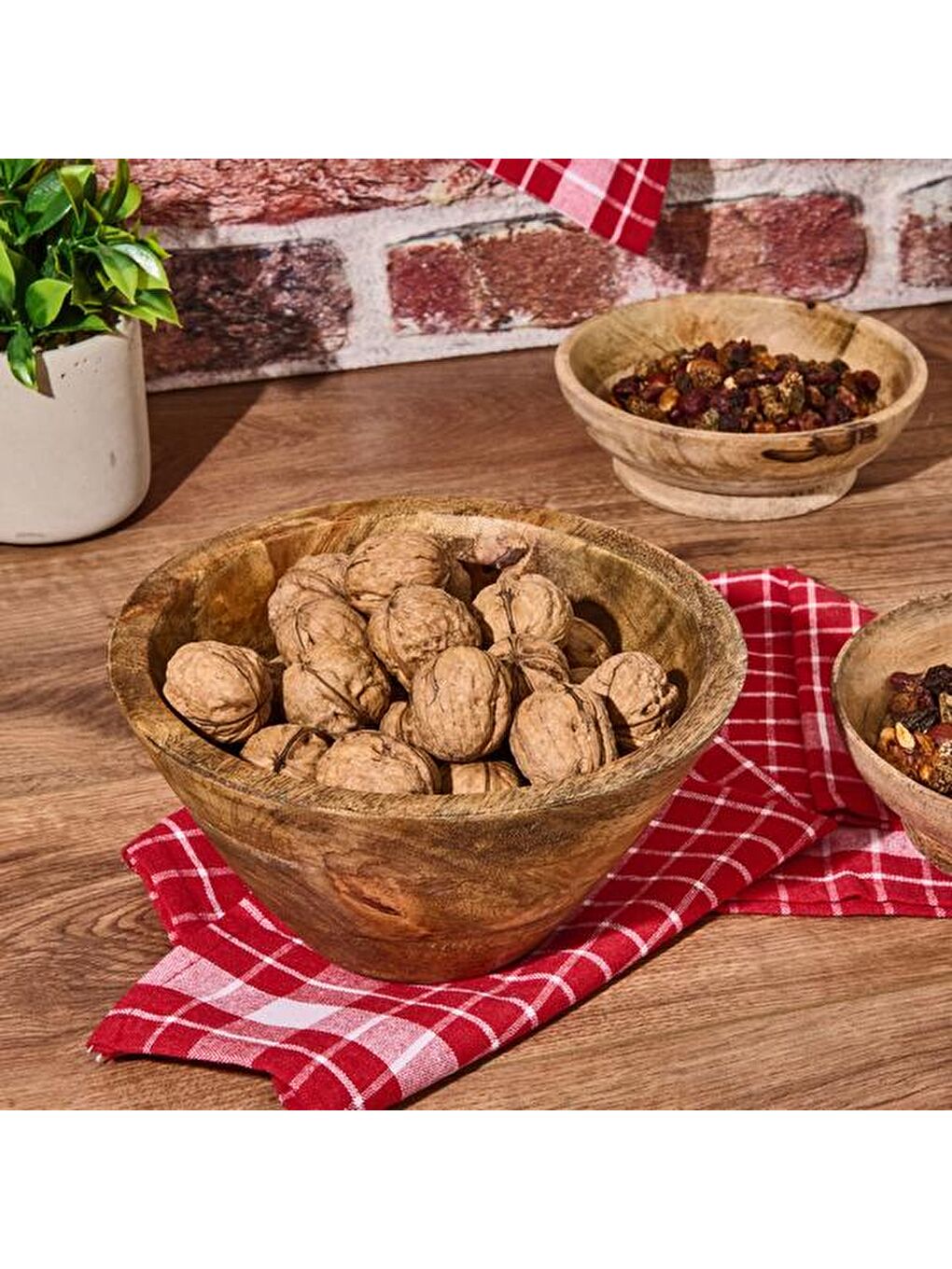 Mango Kase - Kahverengi - 20x10 cm