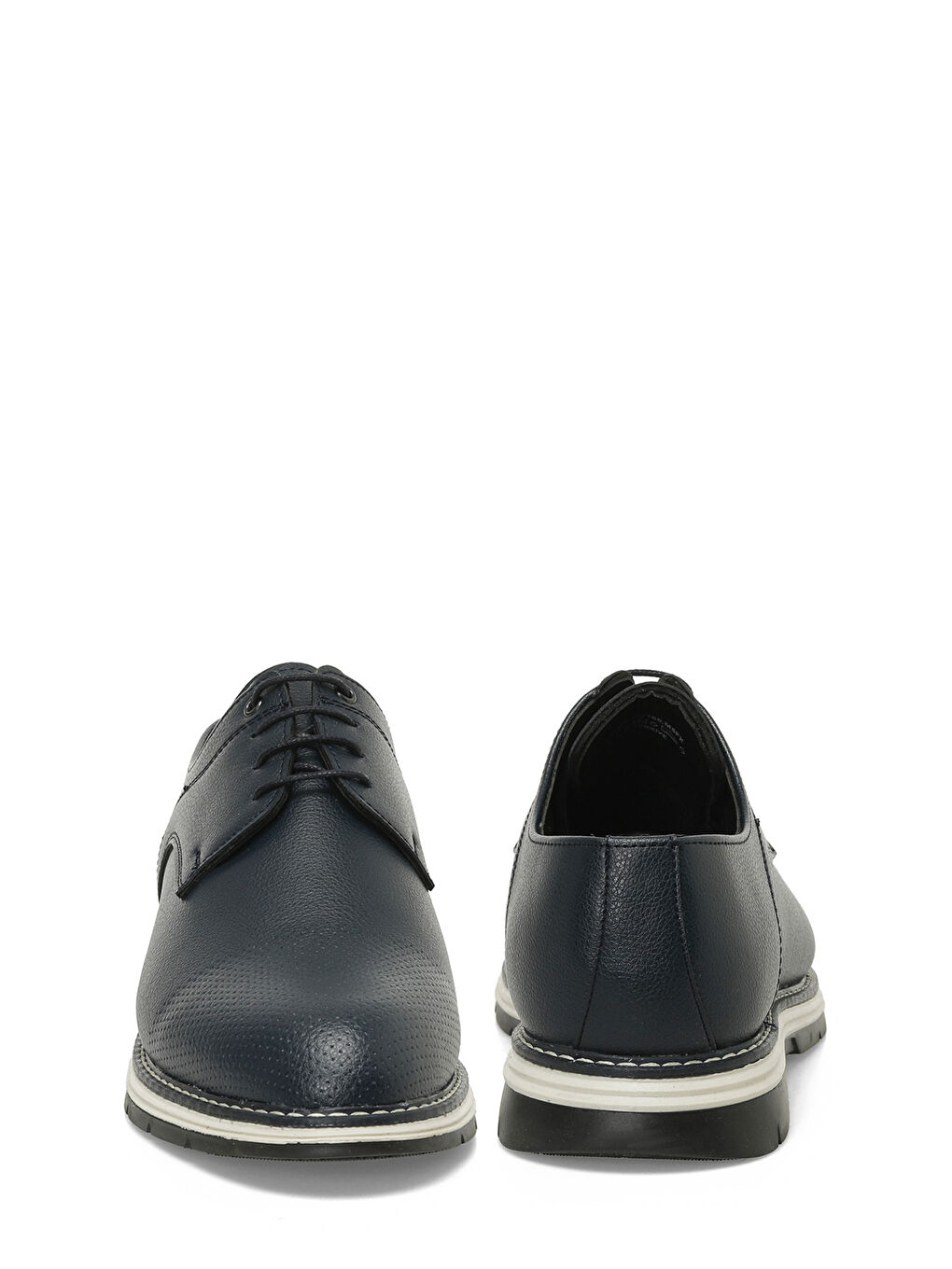 357165.M 5FX Lacivert Erkek Klasik Ayakkabı-4