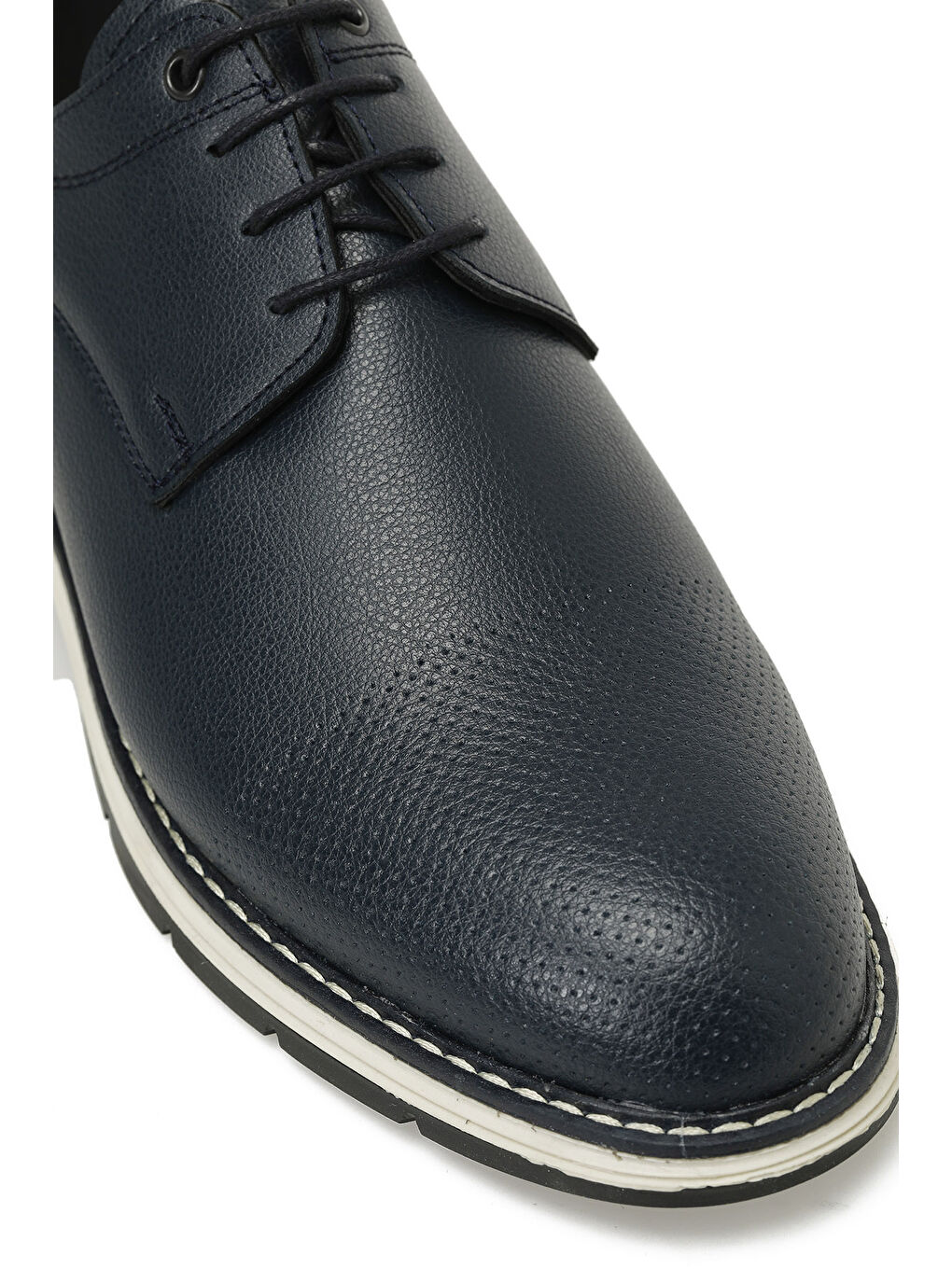 357165.M 5FX Lacivert Erkek Klasik Ayakkabı-6