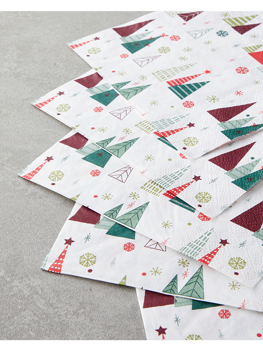 Beyaz Firbliss Kağıt 20'li Kağıt Peçete 33x33 cm Renkli-1