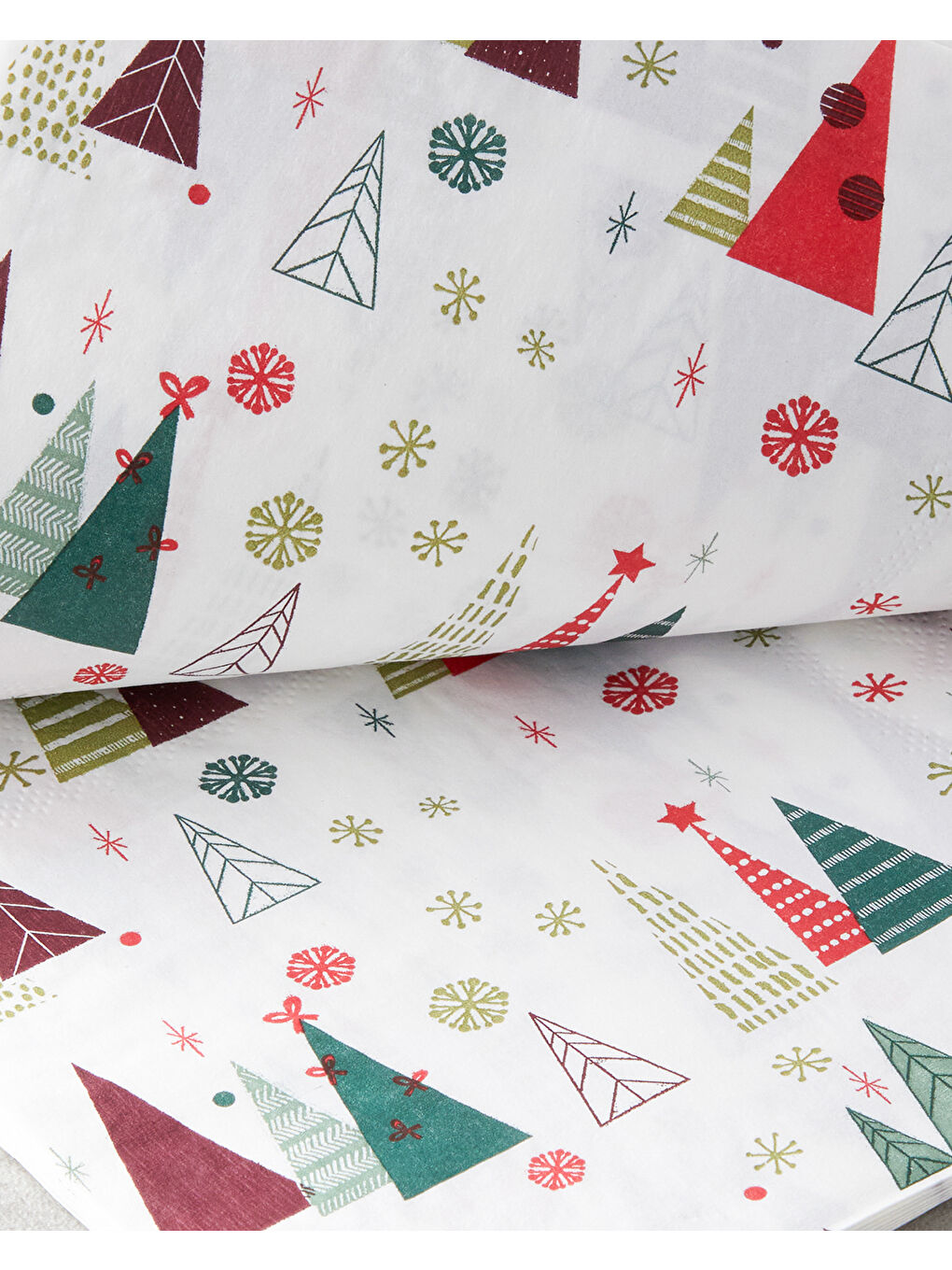 Beyaz Firbliss Kağıt 20'li Kağıt Peçete 33x33 cm Renkli-2