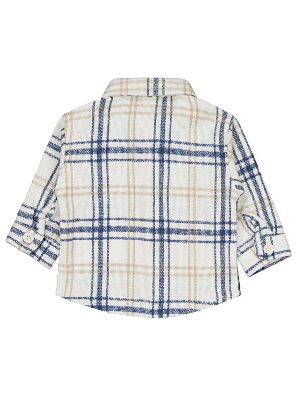 Bej Baby Oduncu 6-18 Ay Gömlek