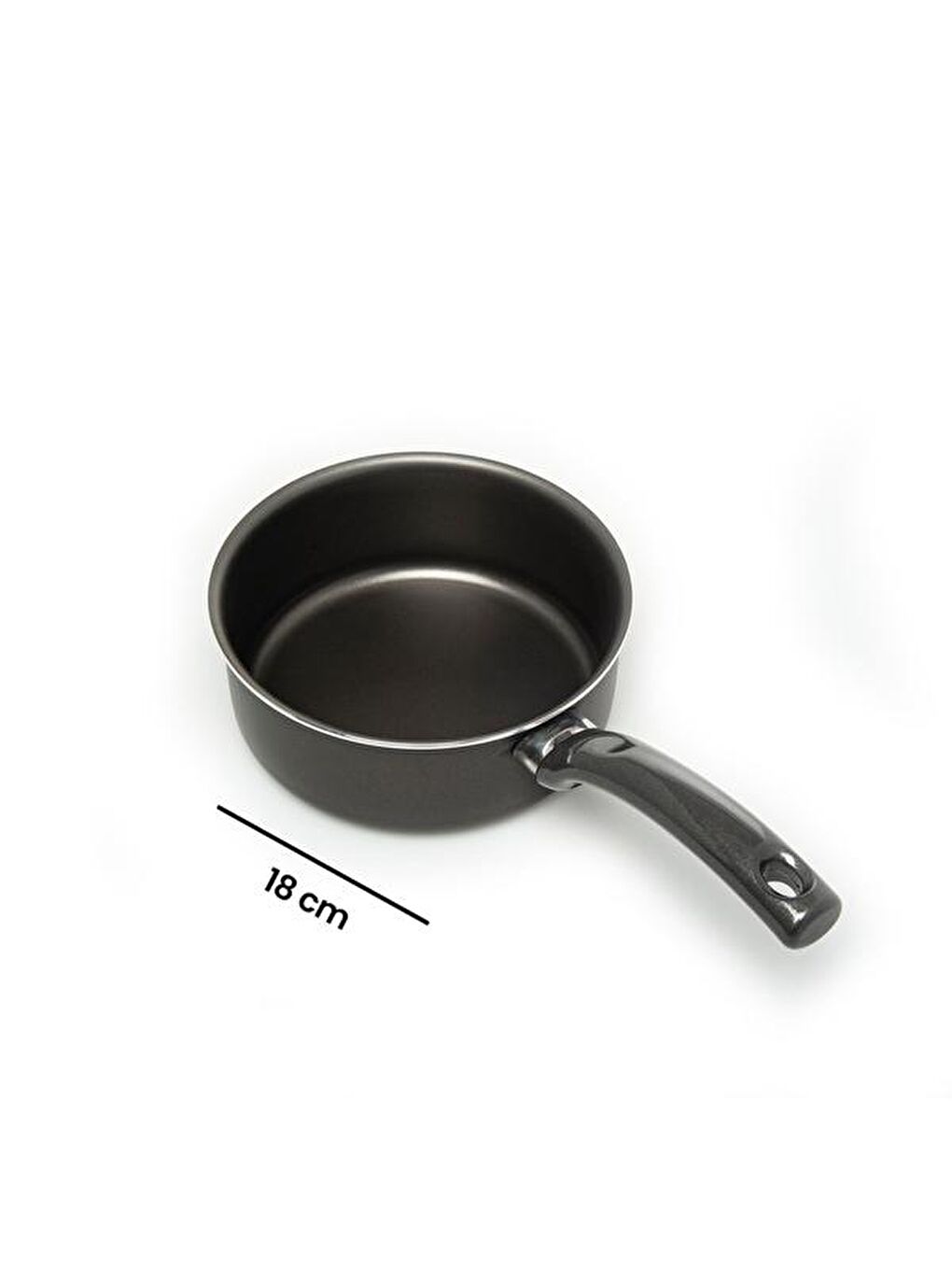 Siyah Onyx Kaçerola Sosluk - 18 cm-4