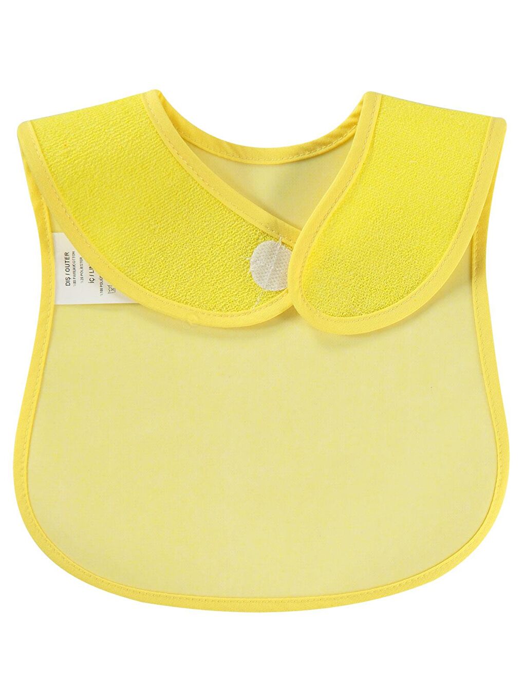 Baby Basıc Renkli Mama Önlüğü - Turuncu Standart-4