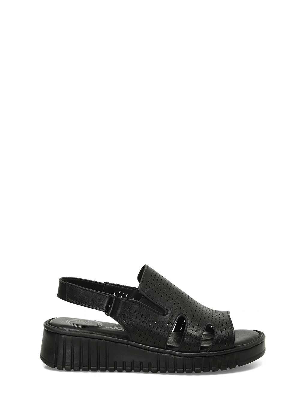 166225.Z5FX Siyah Kadın Comfort Sandalet