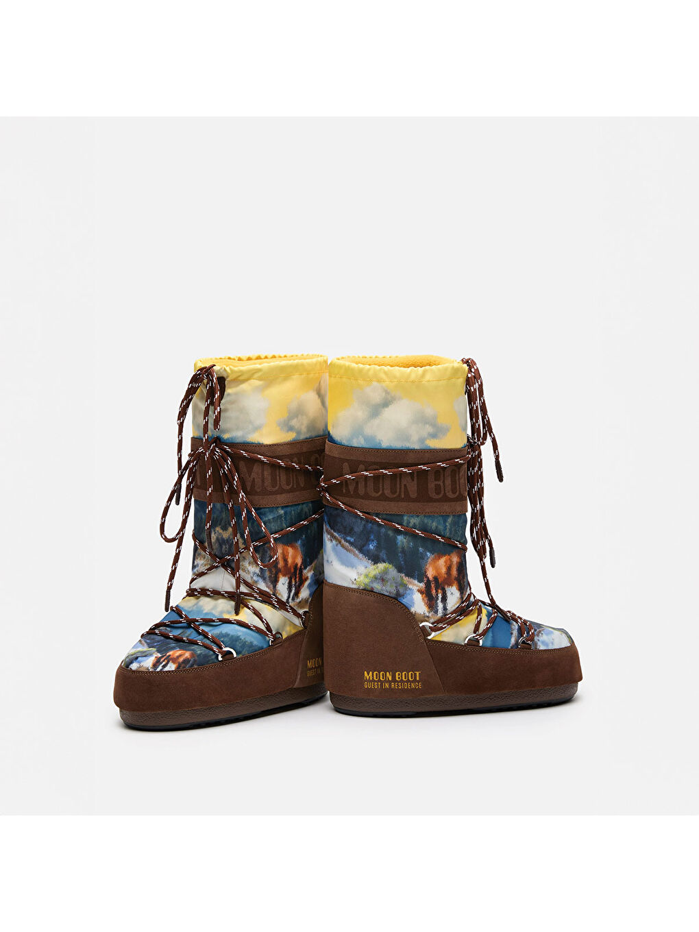 Kahverengi Kadın Bot 80D1403090-M062 MB X GIR ICON Hight Post Card Cocoa-2