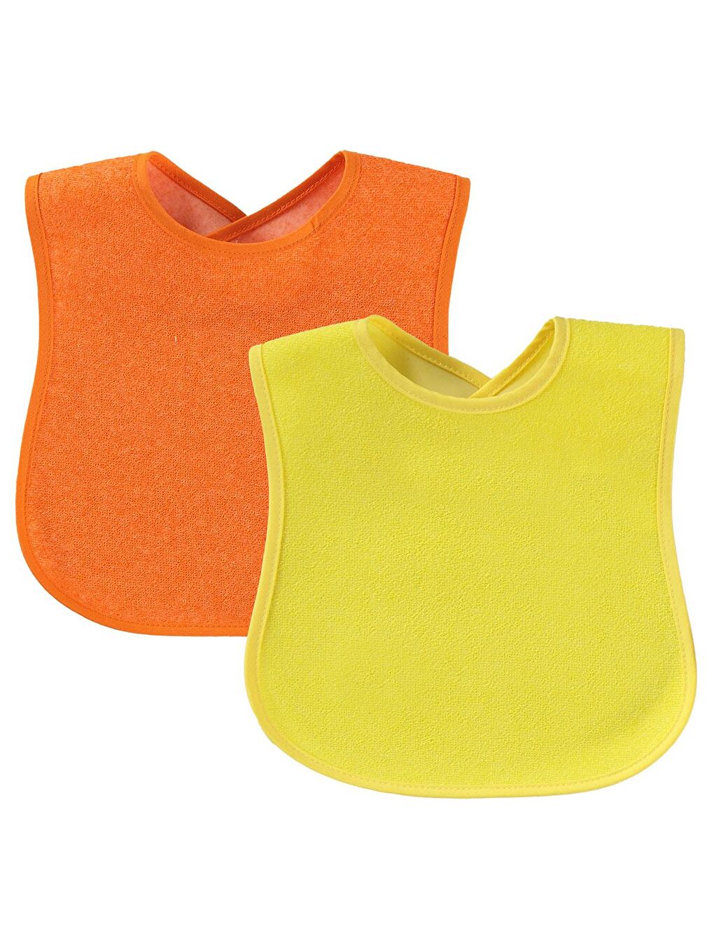Baby Basıc Renkli Mama Önlüğü - Turuncu Standart-7