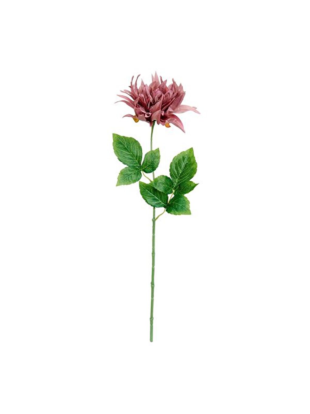 Dekoratif Dahlia Kahverengi Yapay Çiçek - 64 cm-2