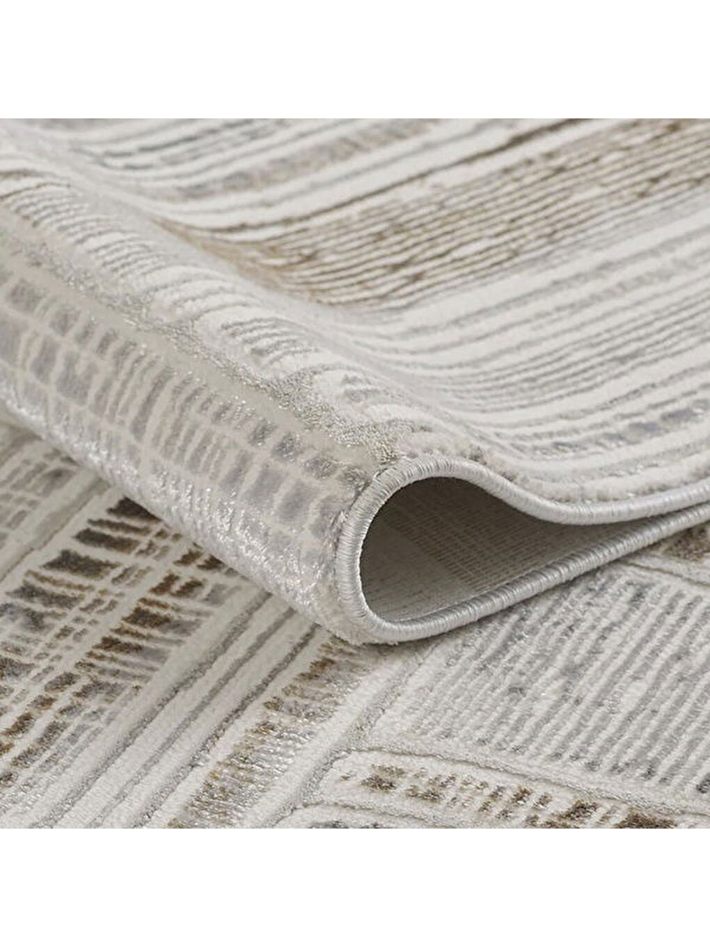 London Riyolit Tozumaz Antialerjik Halı - Gri - 160x230 cm-2