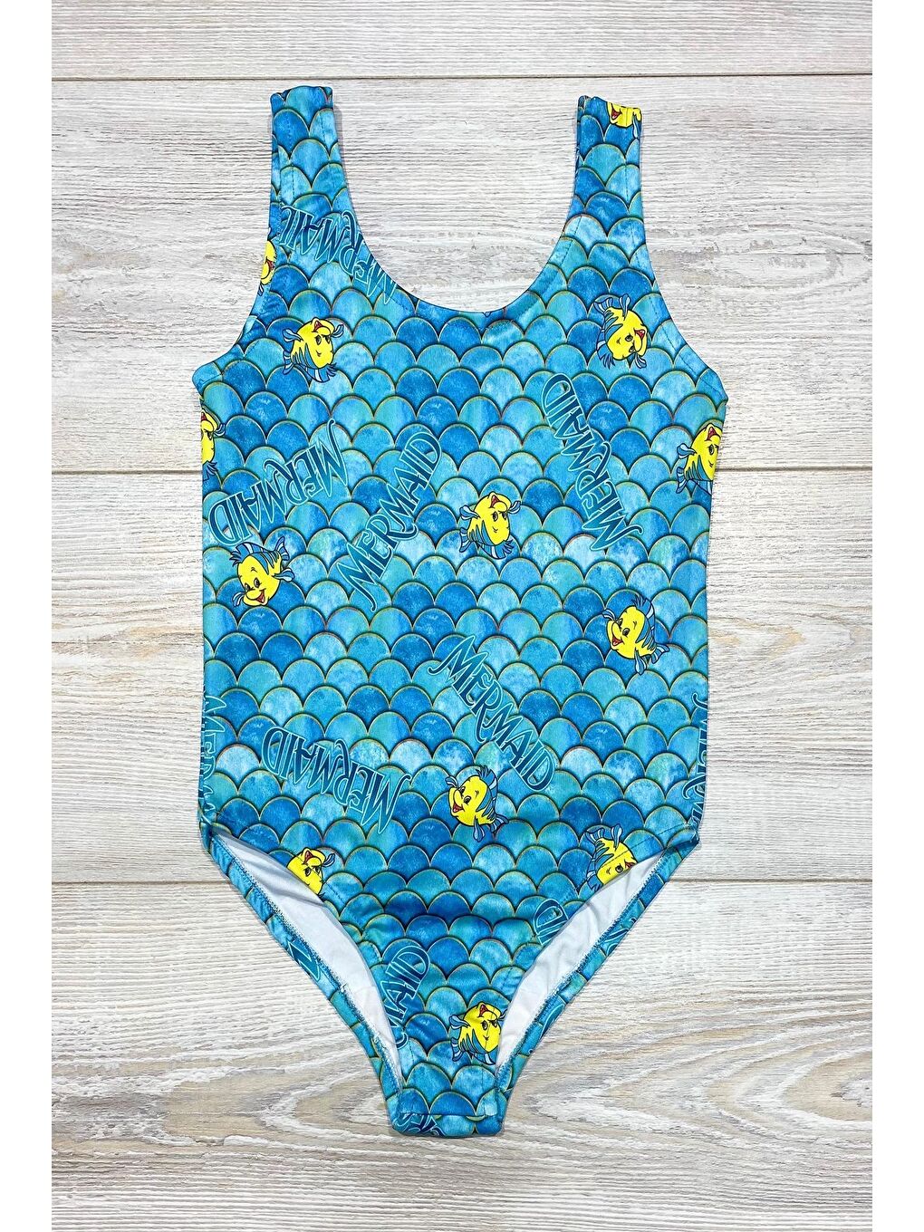 Turkuaz Trend Kız Çocuk Deniz Havuz Mayo