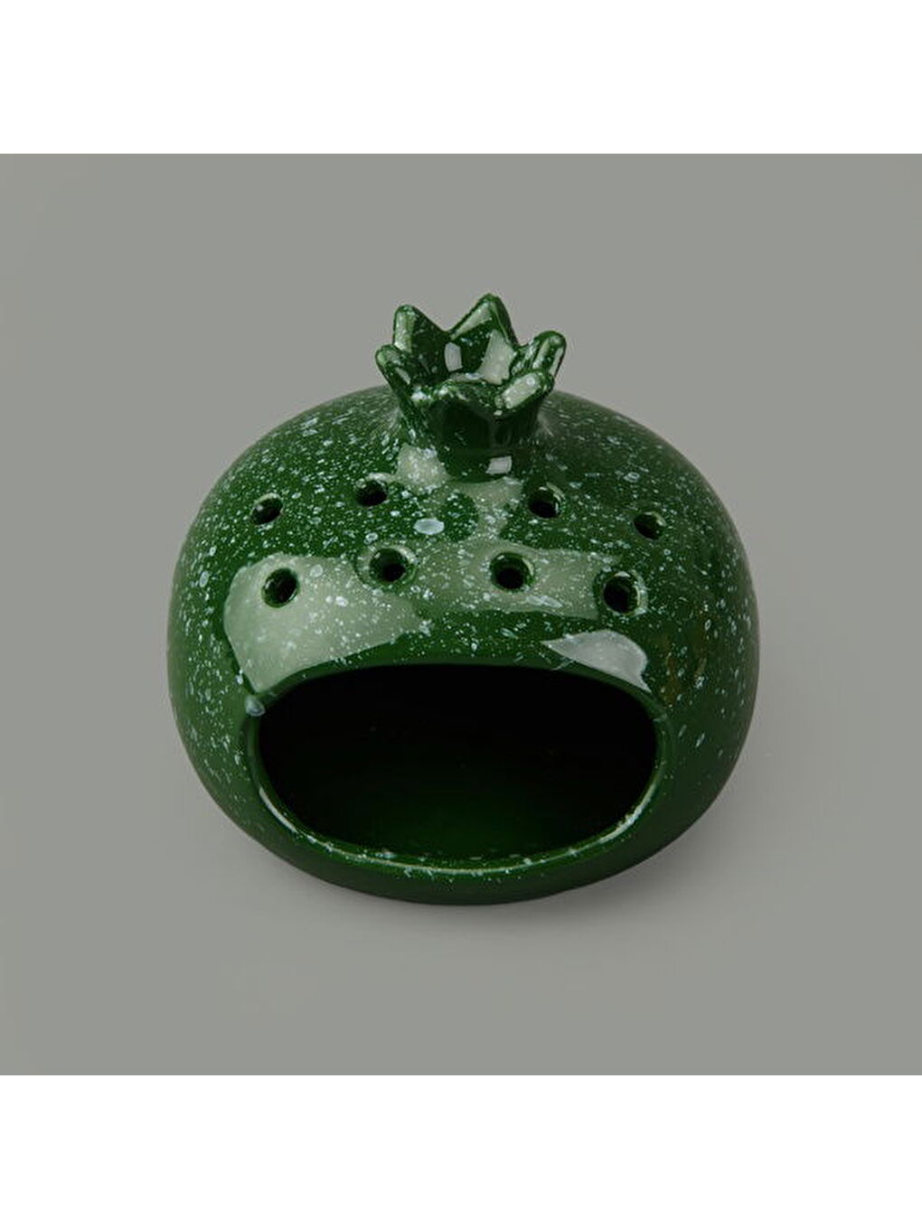 Deco Melograno Buhurdanlık - Yeşil - 10 cm