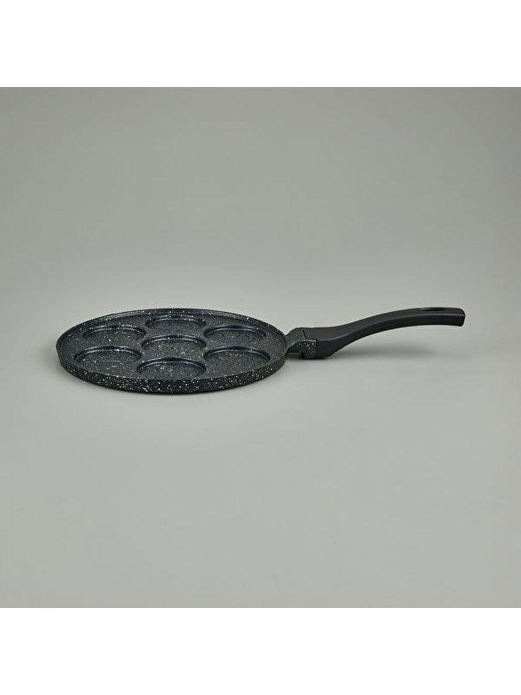 Emojili Pankek Tavası - Gri - 26 cm-1