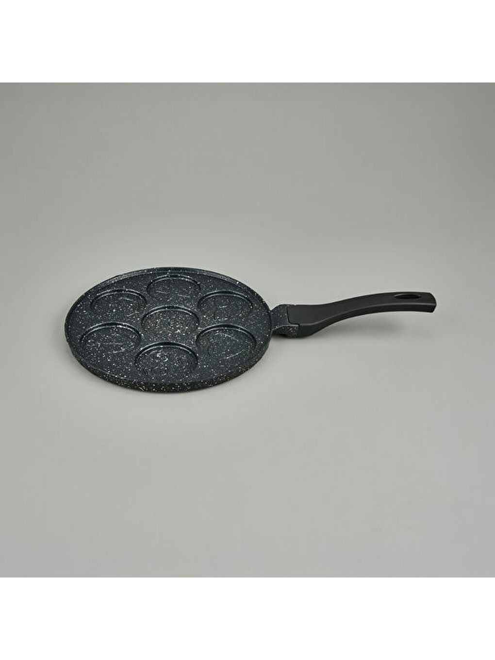 Emojili Pankek Tavası - Gri - 26 cm-2