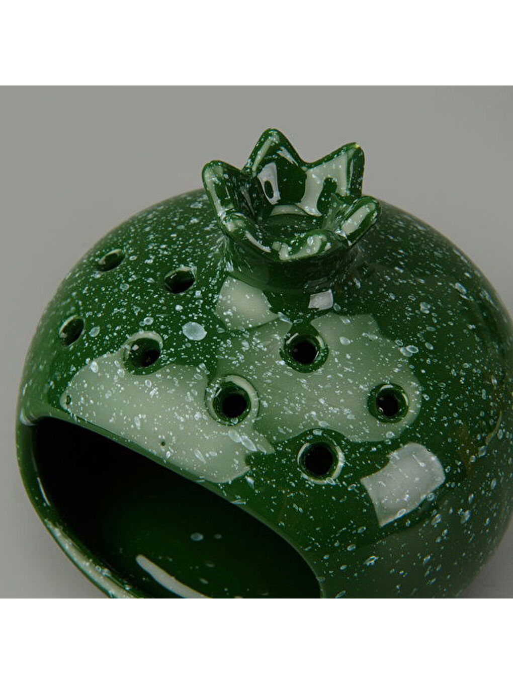 Deco Melograno Buhurdanlık - Yeşil - 10 cm-2