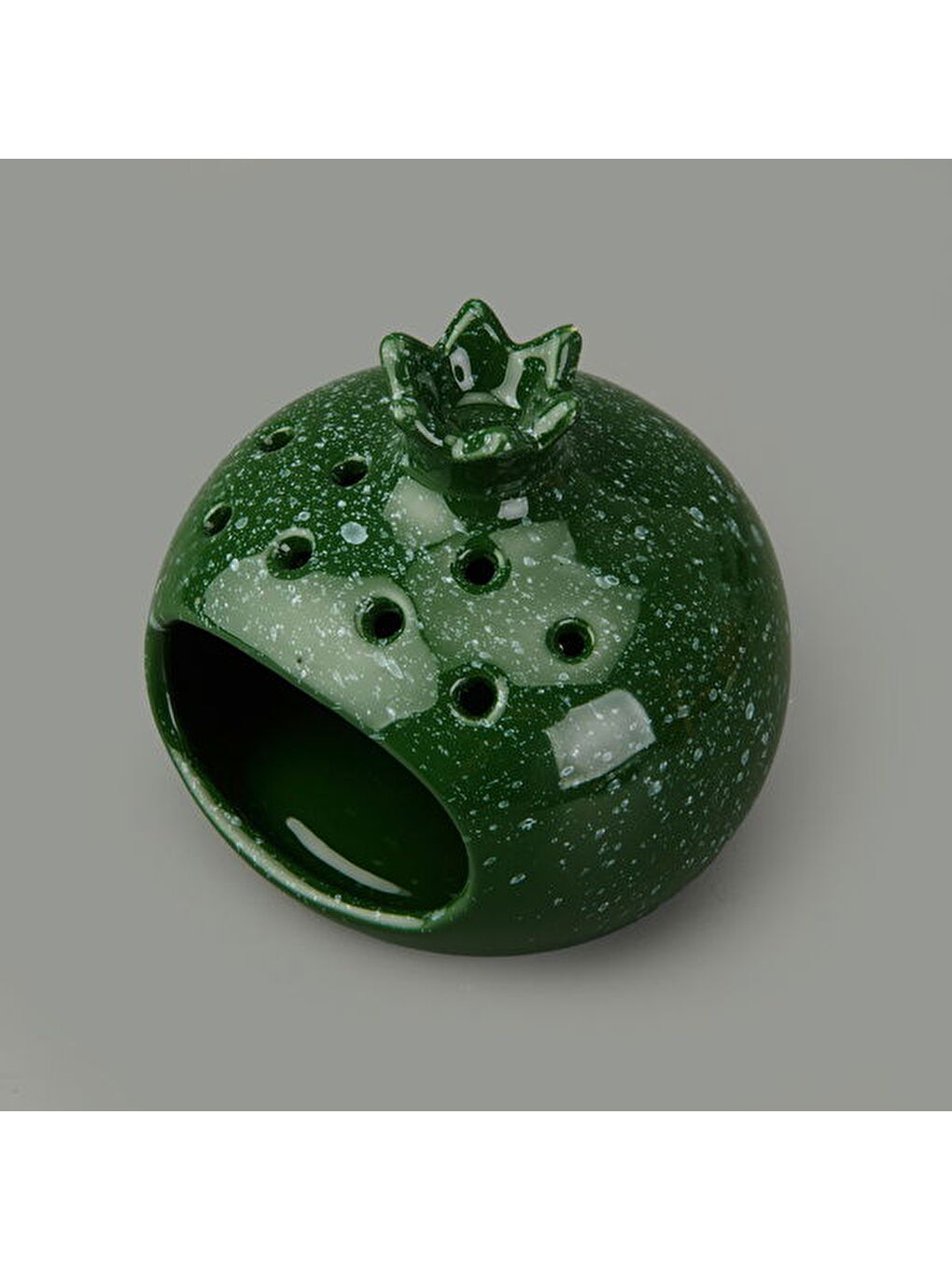 Deco Melograno Buhurdanlık - Yeşil - 10 cm-3