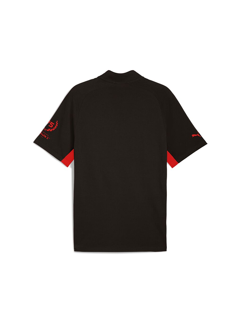 Siyah F1® 75yrs Erkek Standart Kesim Polo-3