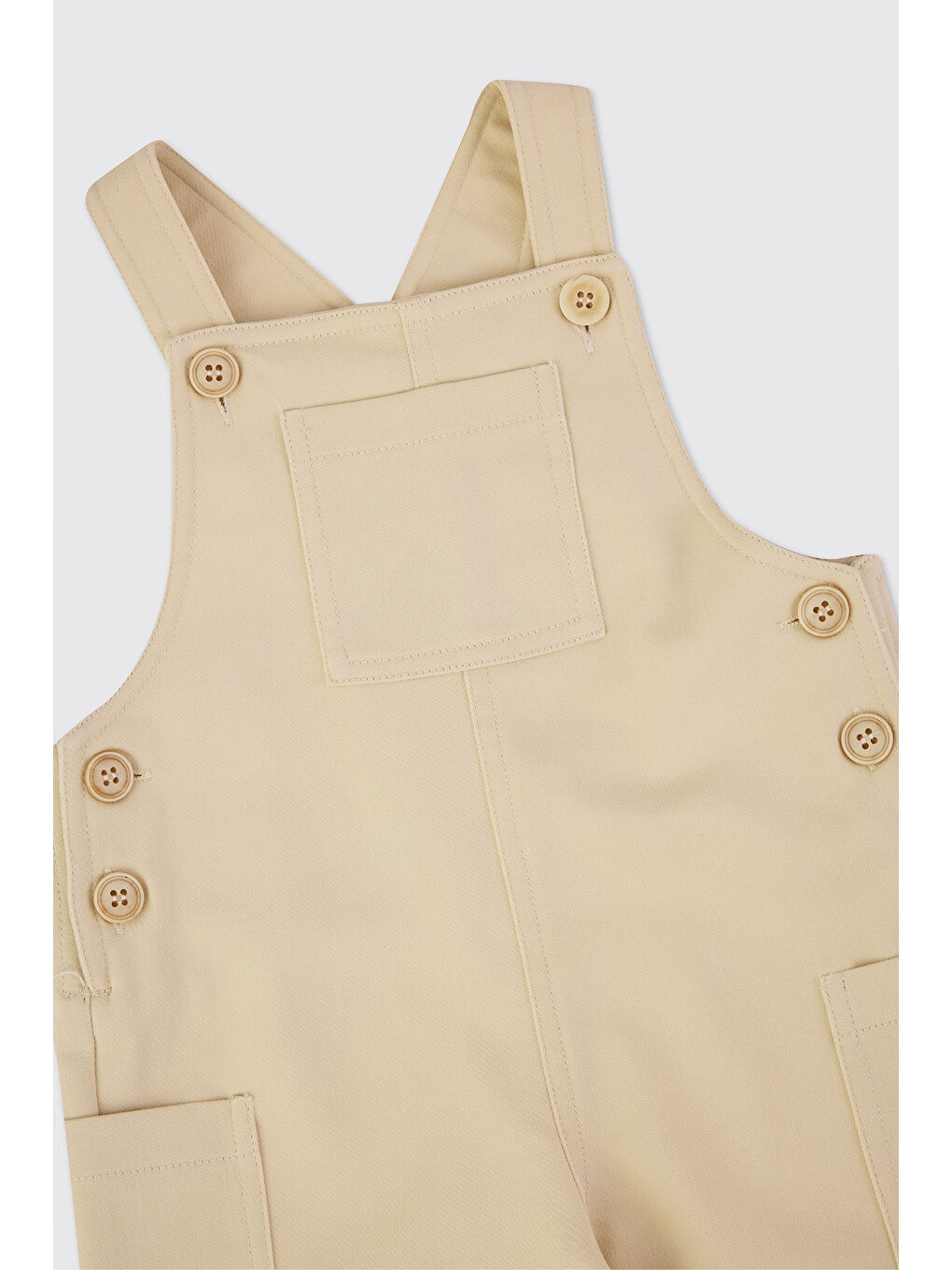 Erkek Bebek Bej Salopet-1