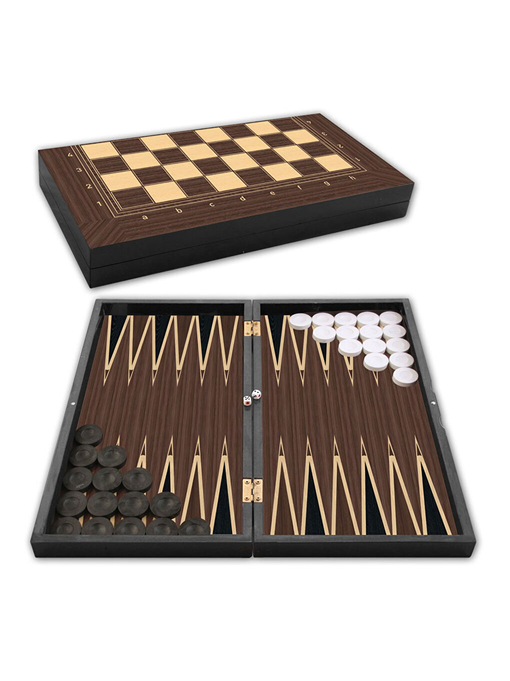 Star Dama Tavla Satranç 3ü 1 Arada Oyun Seti 1063620-3