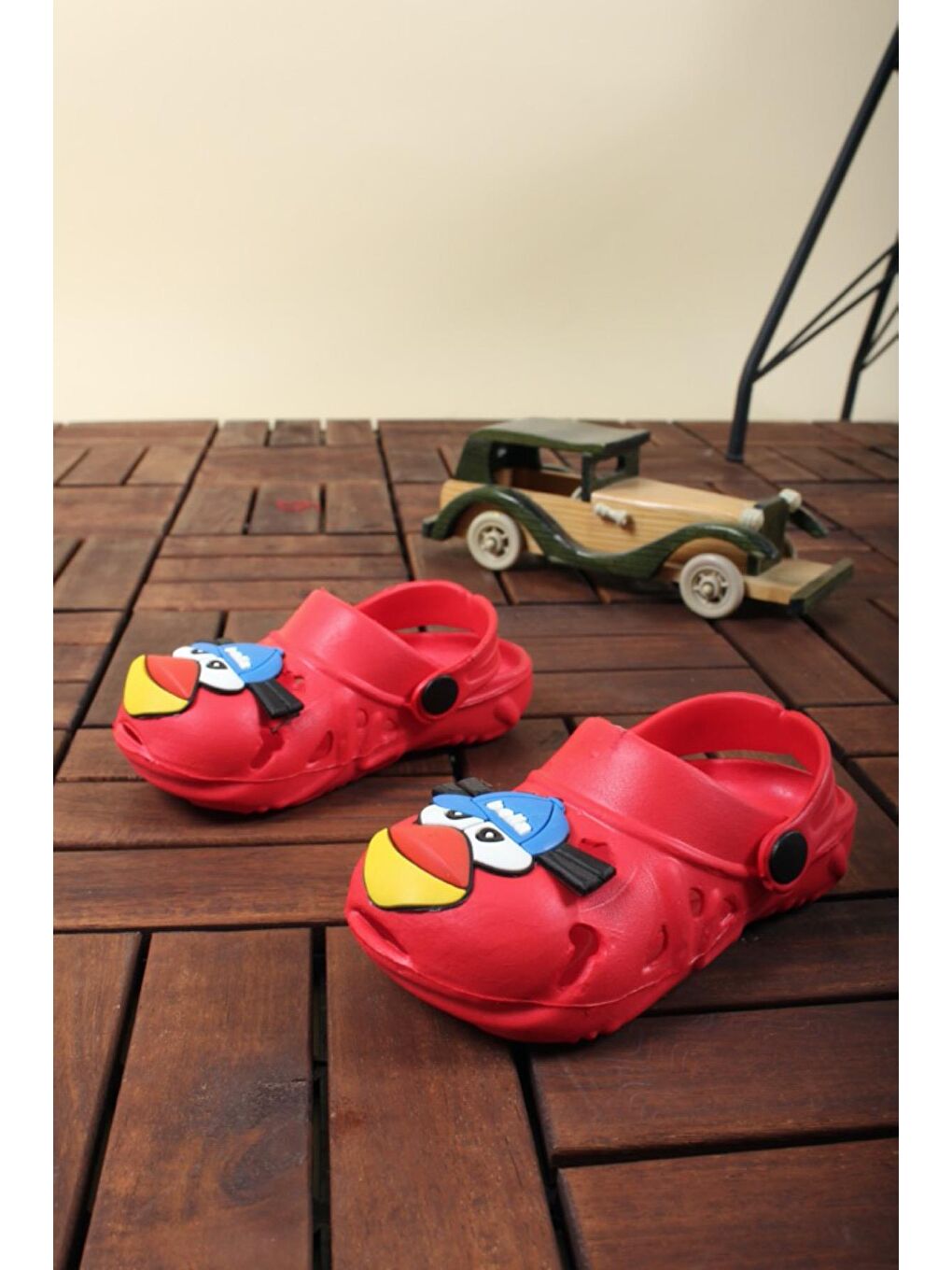 Oksit Kırmızı Bella Bird Bebek Çocuk Unisex Sandalet