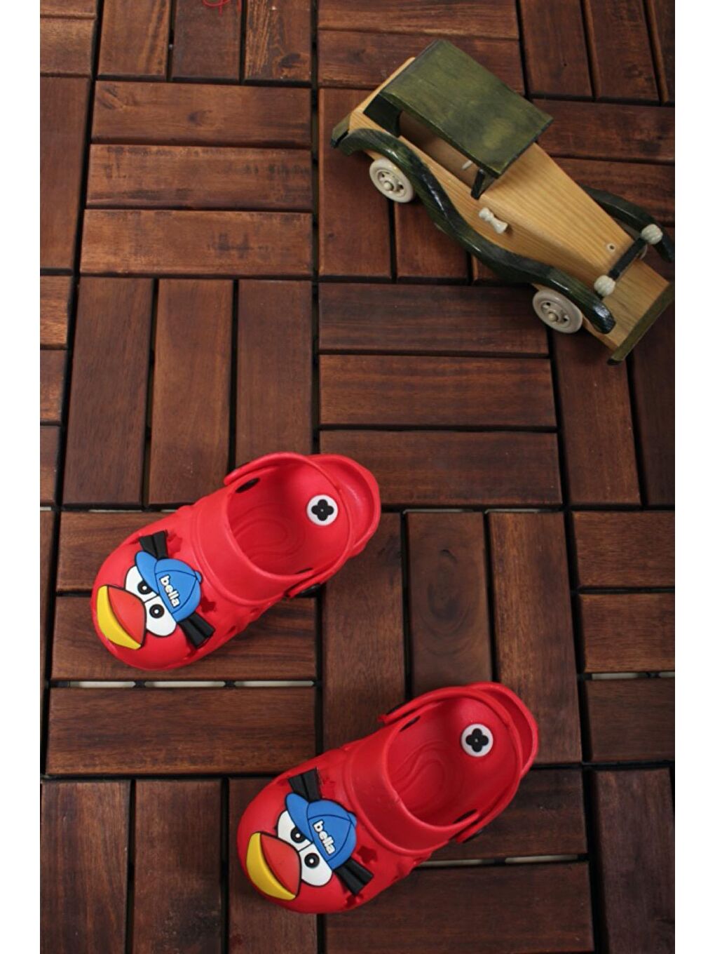 Oksit Kırmızı Bella Bird Bebek Çocuk Unisex Sandalet - 1