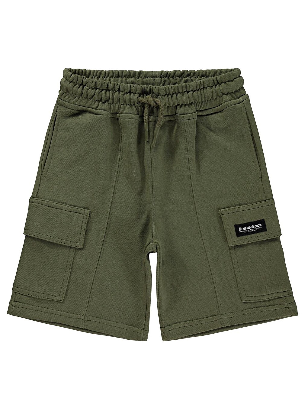 Boys Basic Kargo Cepli 6-9 Yaş Kapri - Haki