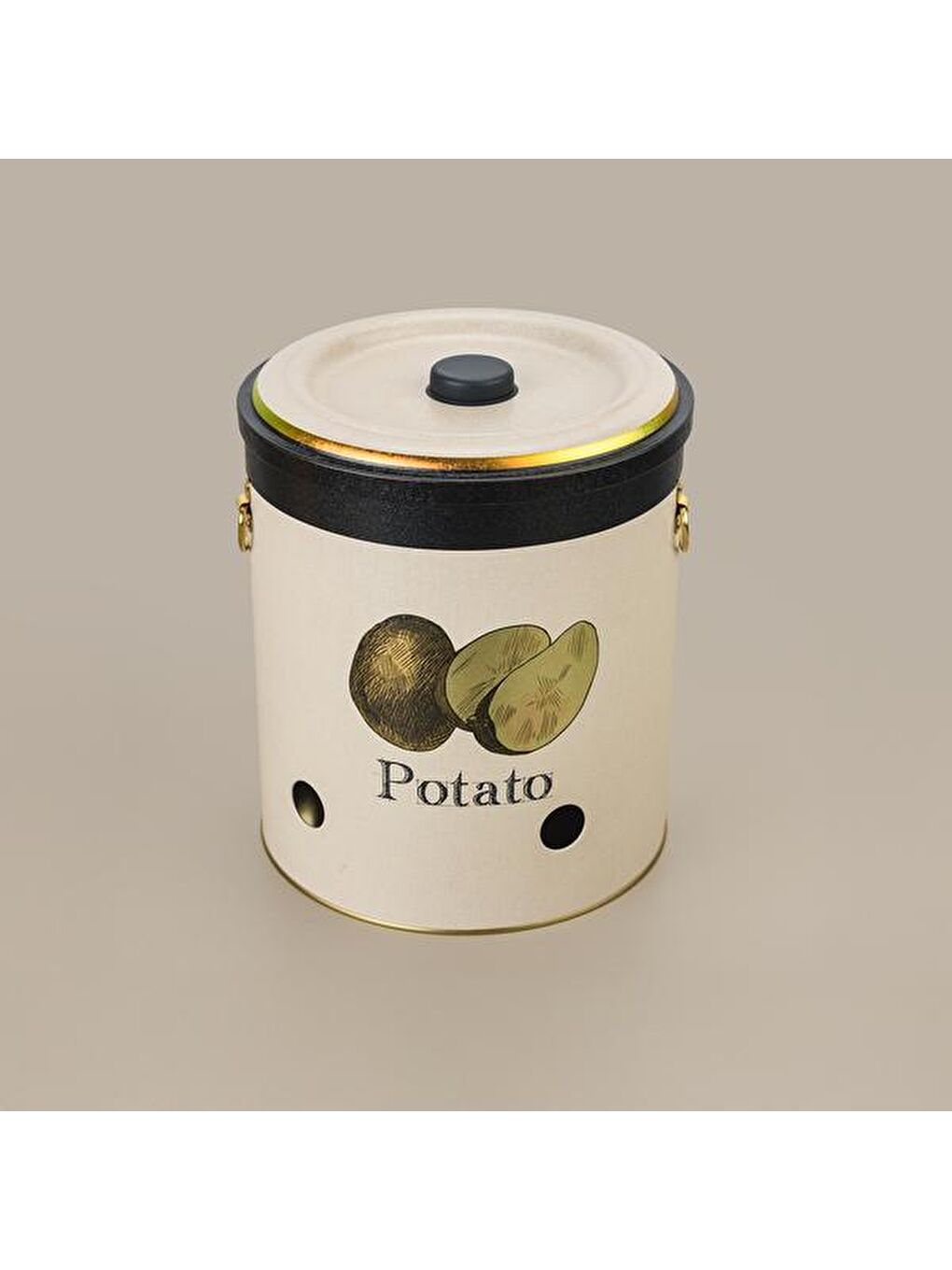 Karışık Botanica Metal Patateslik - Renkli - 9 lt-1