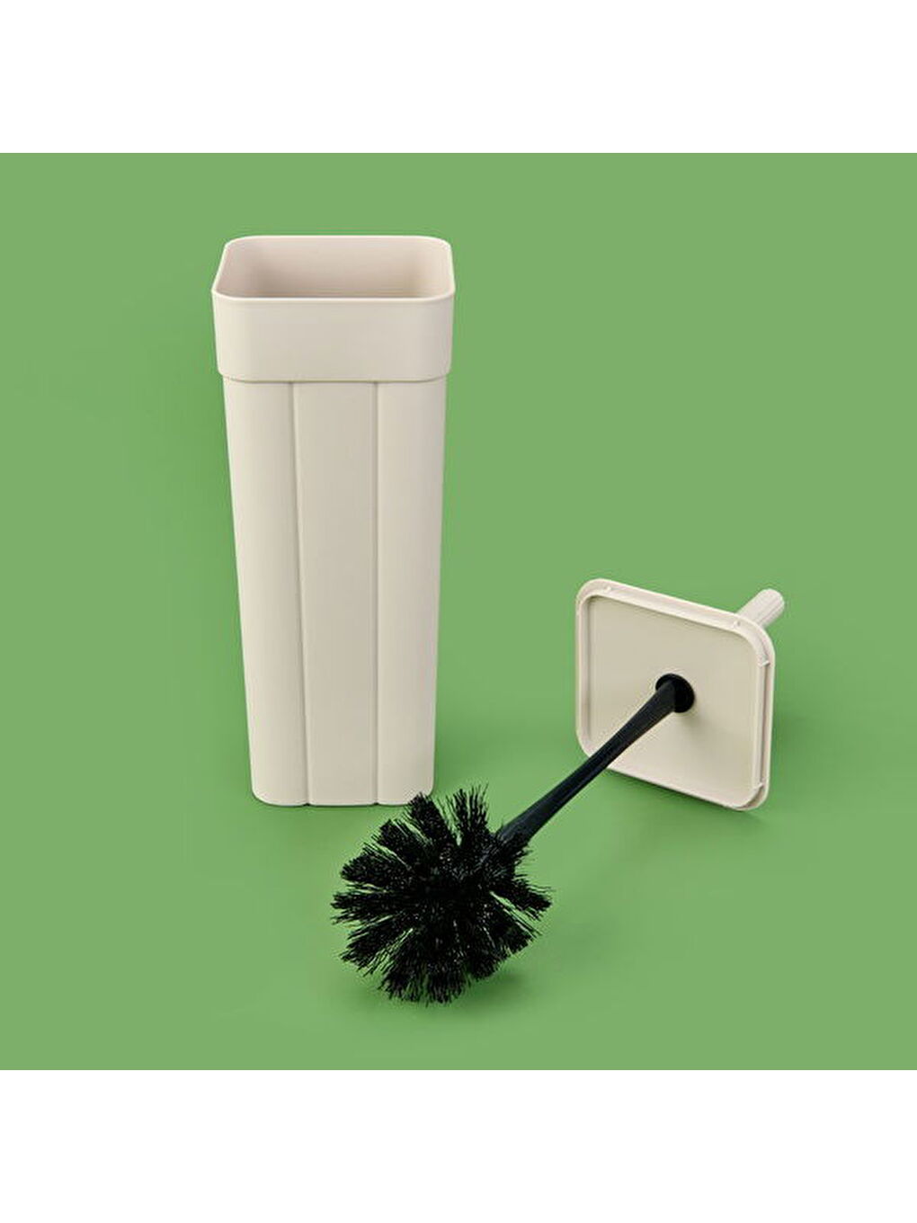 Tuvalet Fırçası - Bej - 36 cm-1