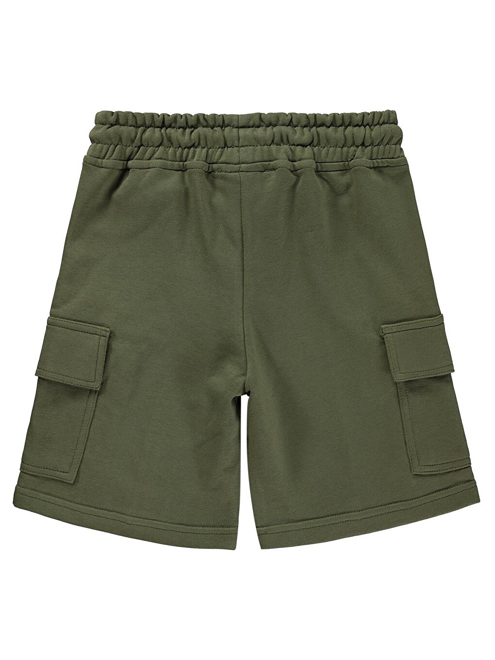 Boys Basic Kargo Cepli 6-9 Yaş Kapri - Haki-1