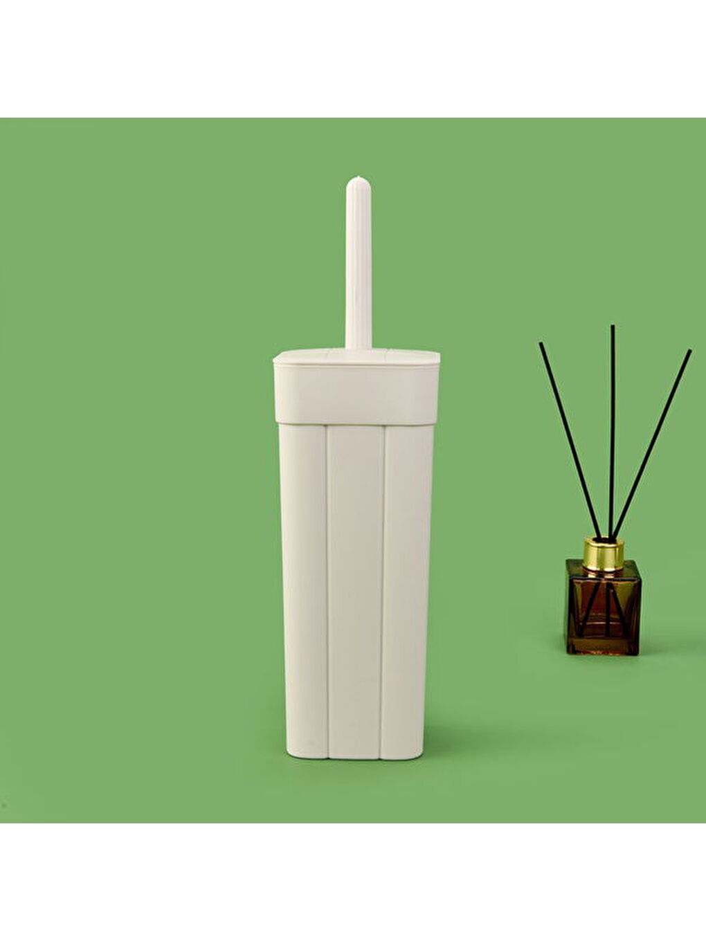 Tuvalet Fırçası - Bej - 36 cm-2