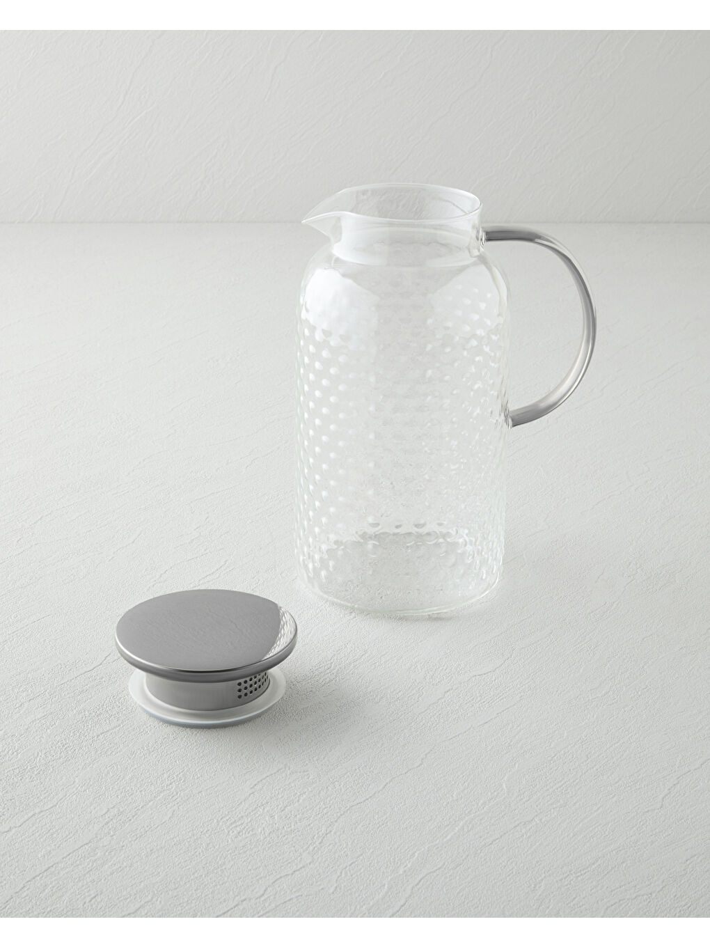 Renksiz Aven Cam Sürahi 1800 ml Şeffaf-1