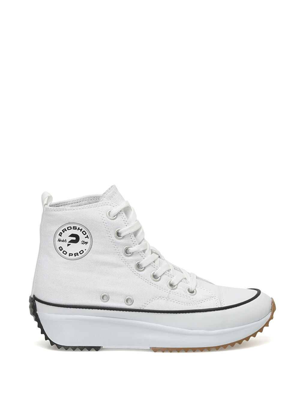 PERLA HI W 3FX Beyaz Kadın High Sneaker