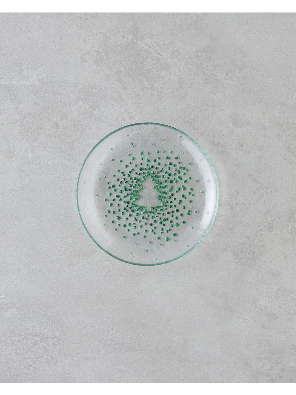 Twinkle Tree Cam Pasta Tabağı 16 cm Yeşil-1