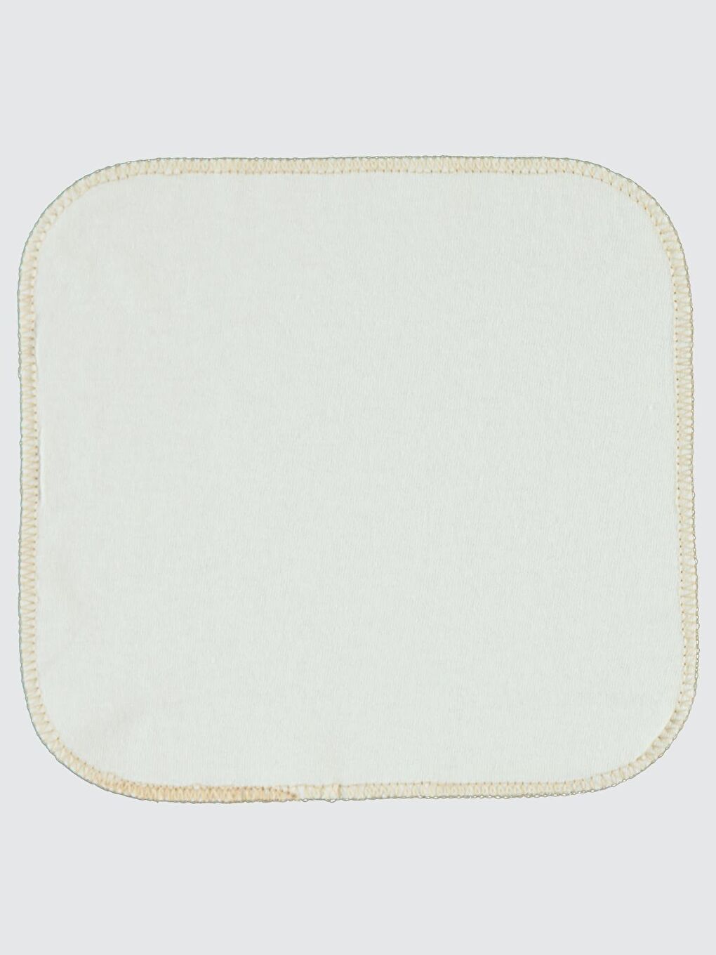 Bebek 6'lı Ağız Mendili 20x20 cm - Mavi Standart-1