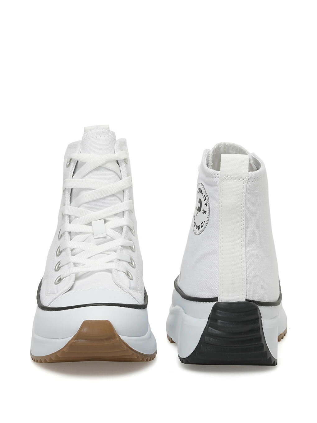 PERLA HI W 3FX Beyaz Kadın High Sneaker-4