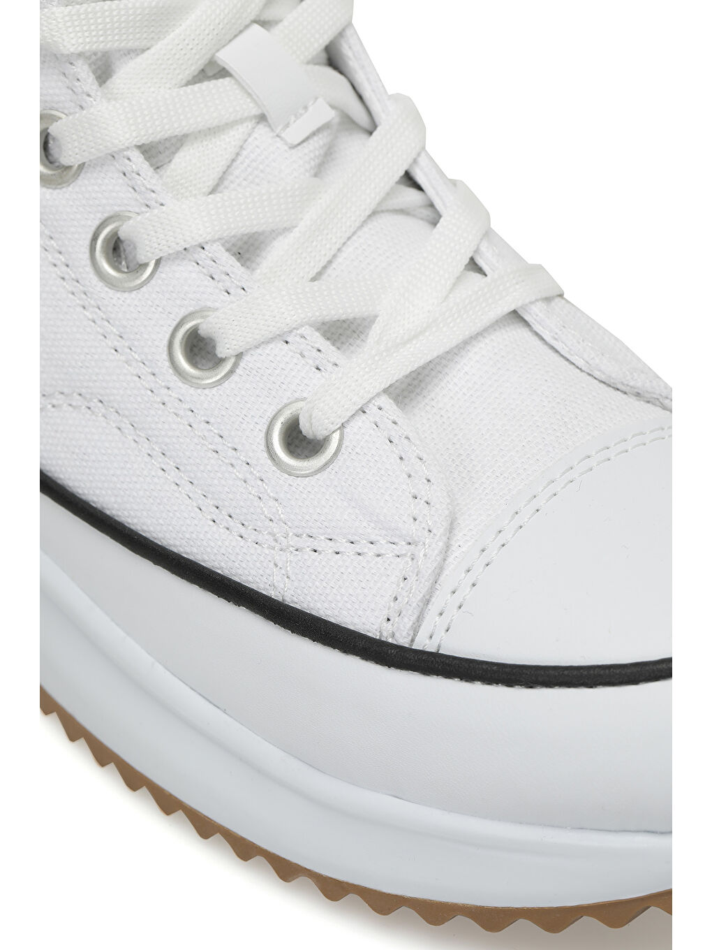 PERLA HI W 3FX Beyaz Kadın High Sneaker-6