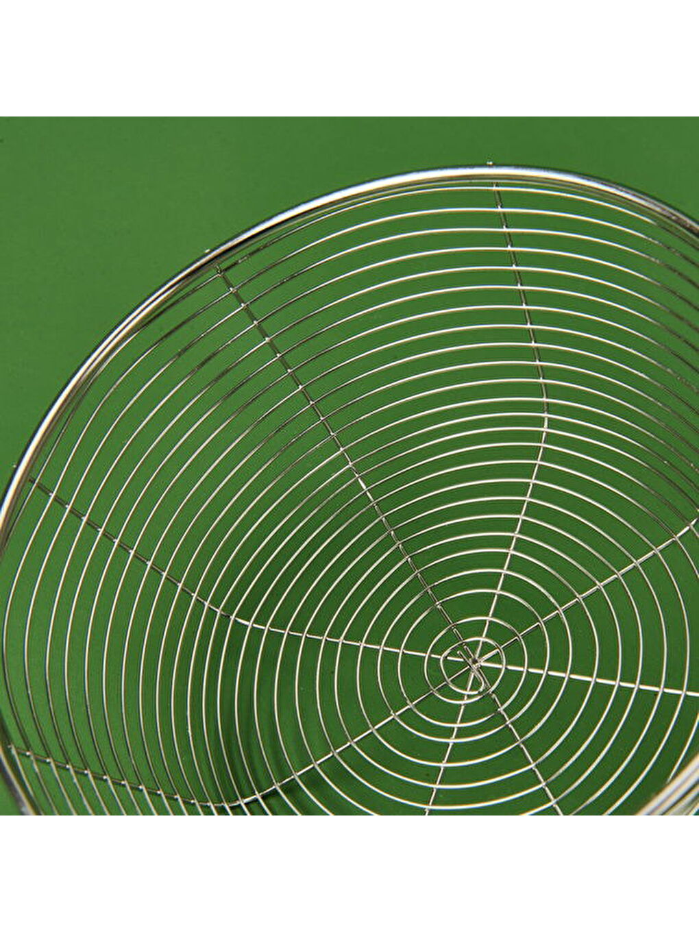 Gri Çelik Süzgeç - Inox - 16 cm-1