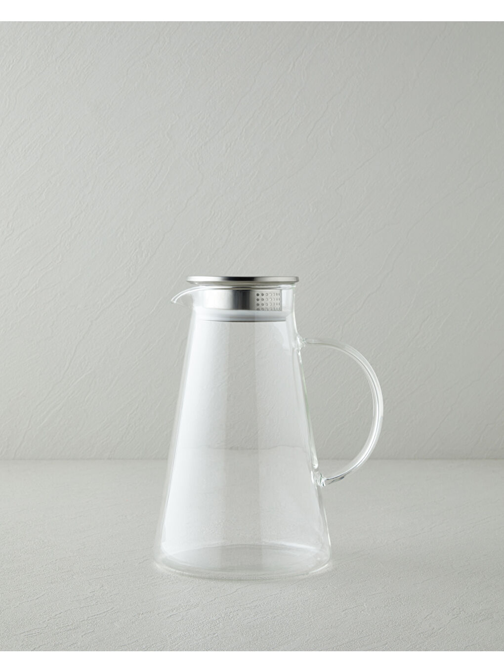 Renksiz Solin Cam Sürahi 1800 ml Şeffaf