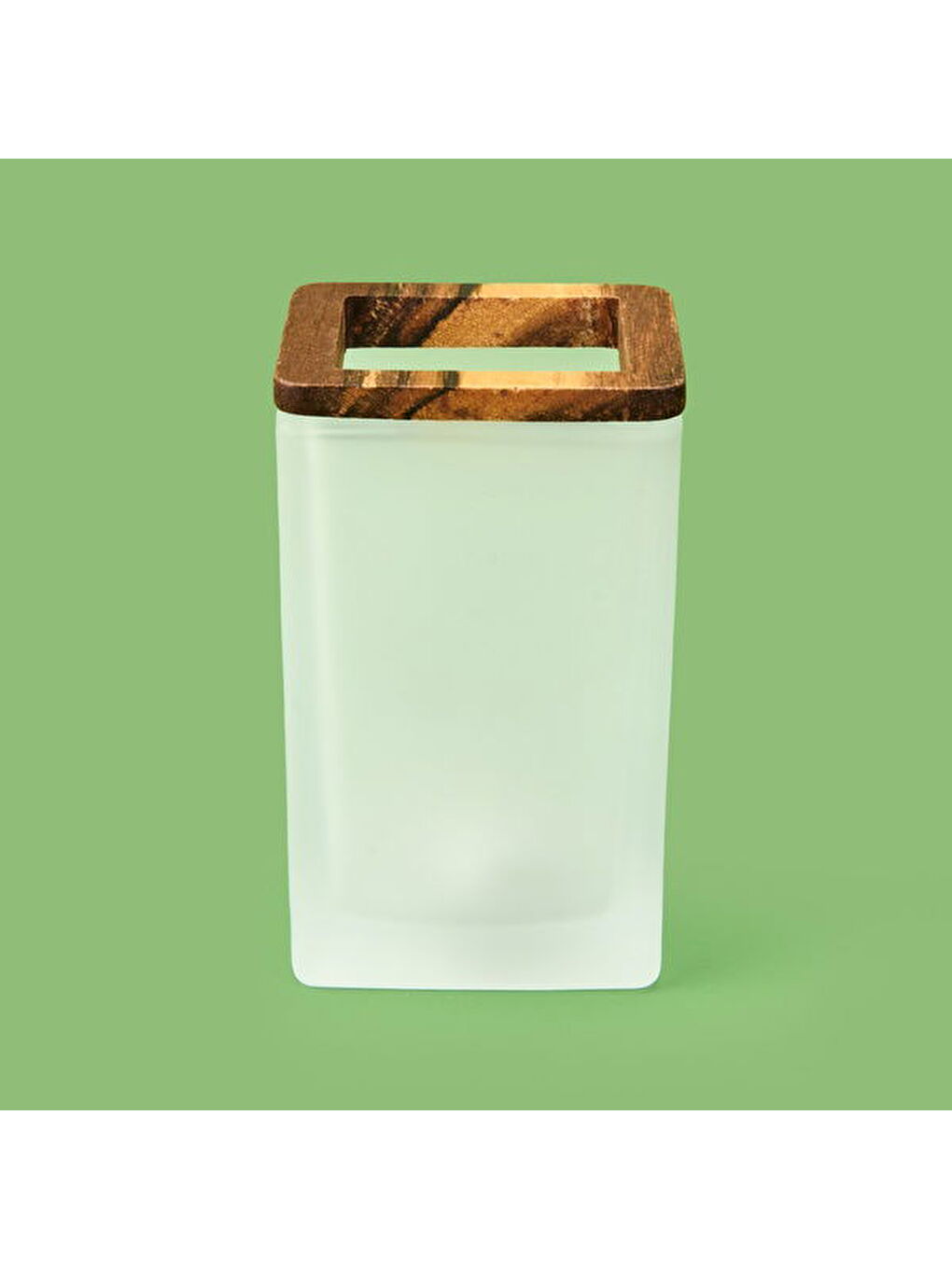 Bath Ahşap Detaylı 2'li Banyo Sıvı Sabunluk Seti - Beyaz / Kahverengi-3