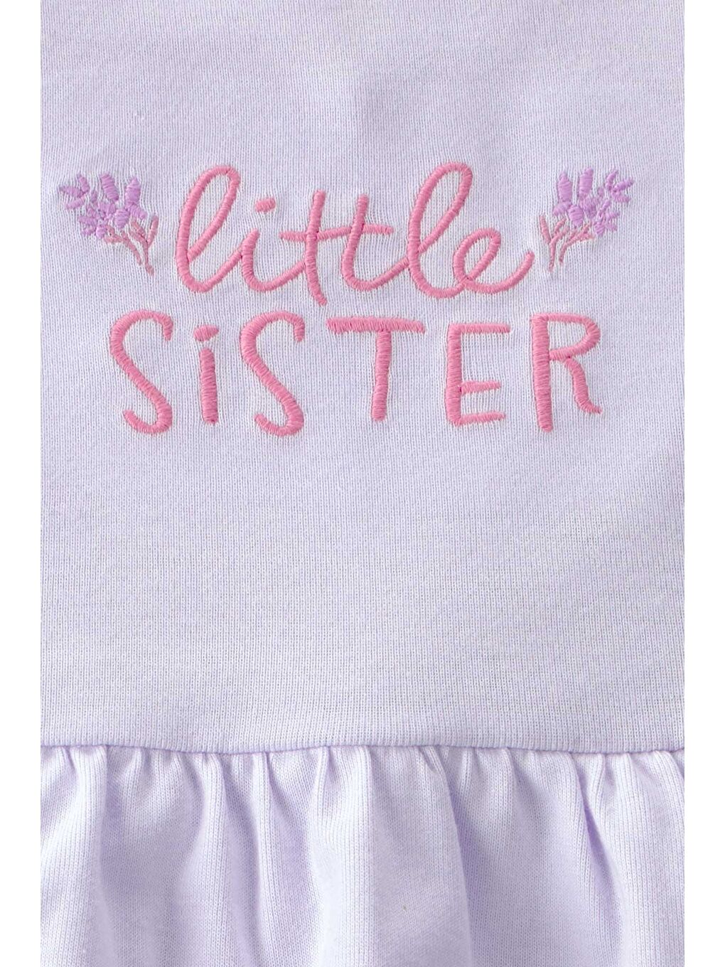 Kız Bebek Body Pantolon Set 3 Ay-24 Ay Mor-3