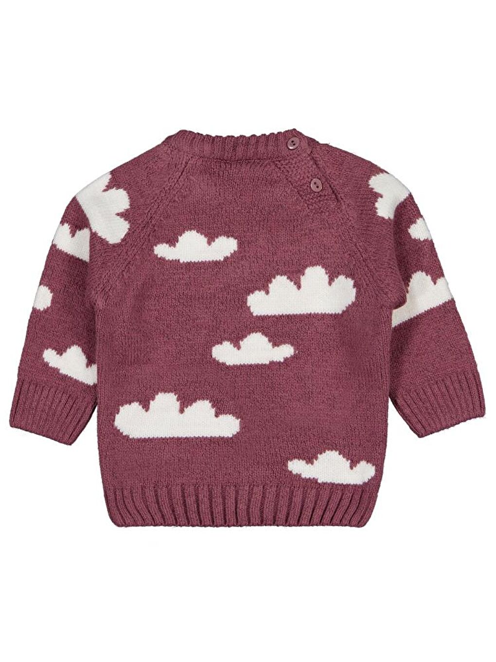 Pembe Baby Cloud Örgü 6-18 Ay Kazak-1