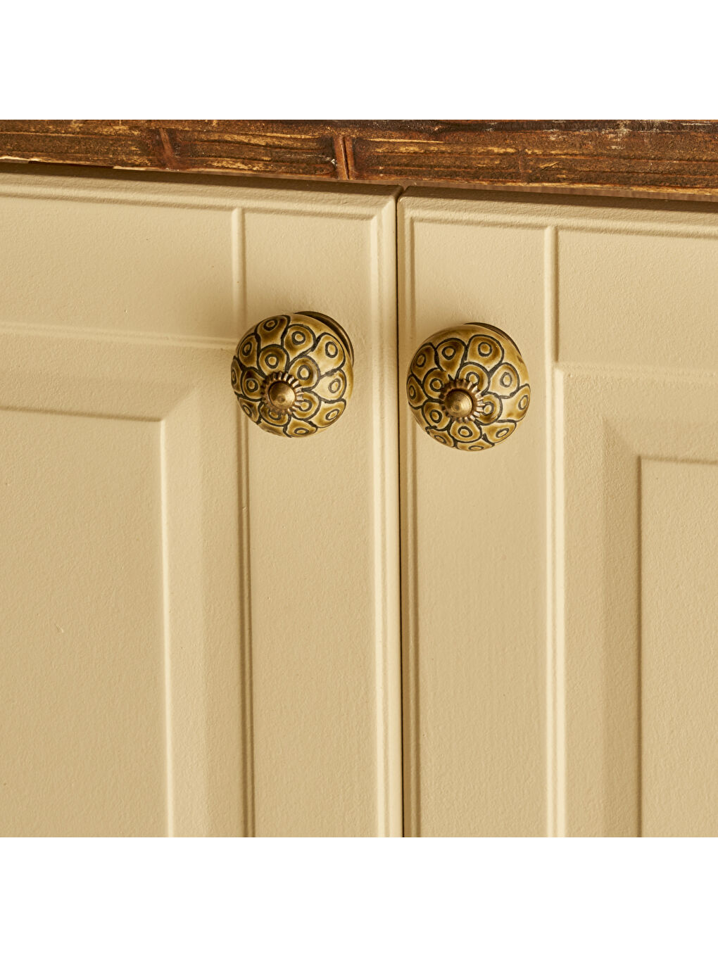 Sarı Cleo Kulp 4'lü Hardal (6,5x4x4 cm)-1