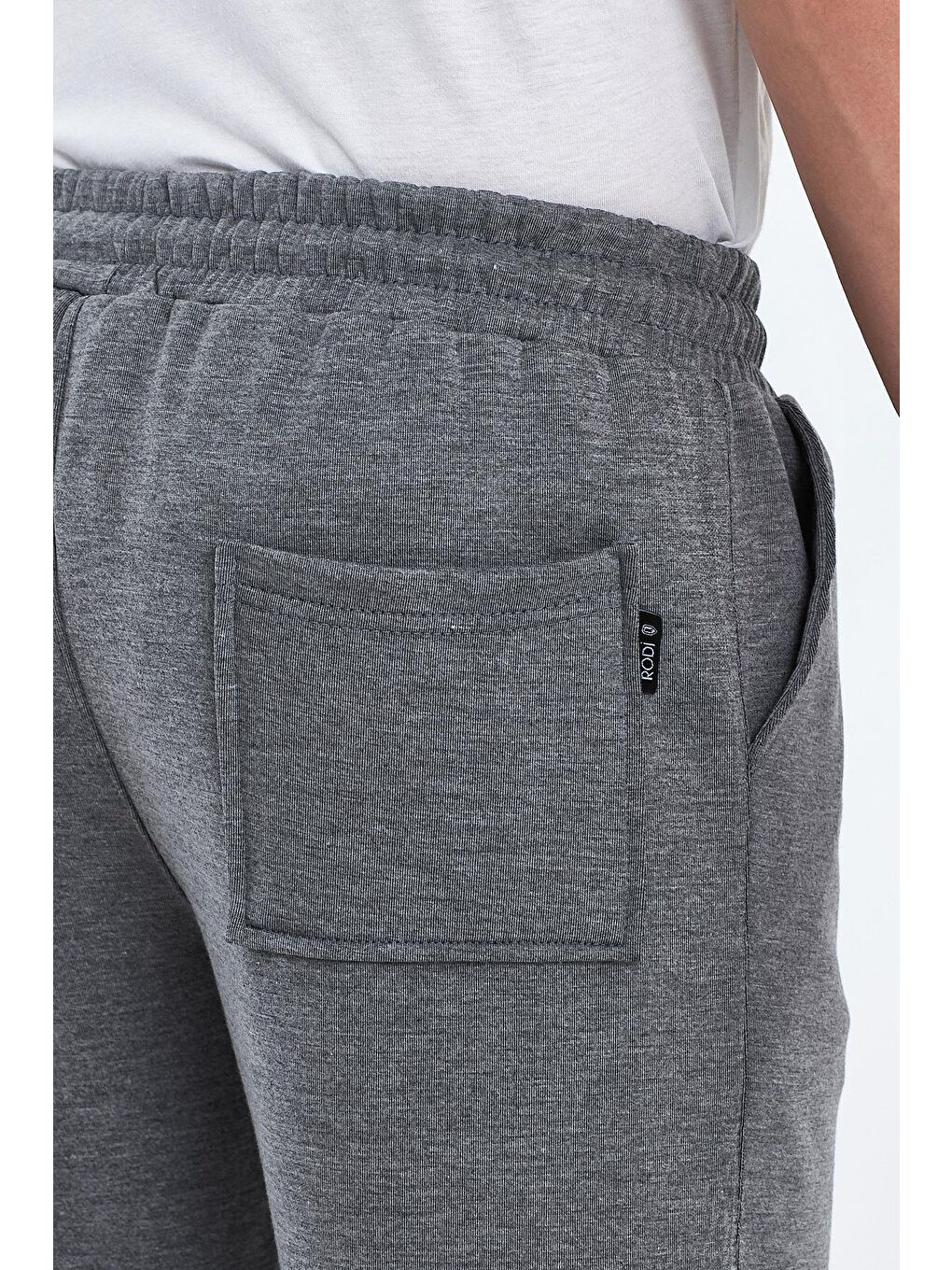 Gri Duble Paça  Erkek Eşofman Altı-3