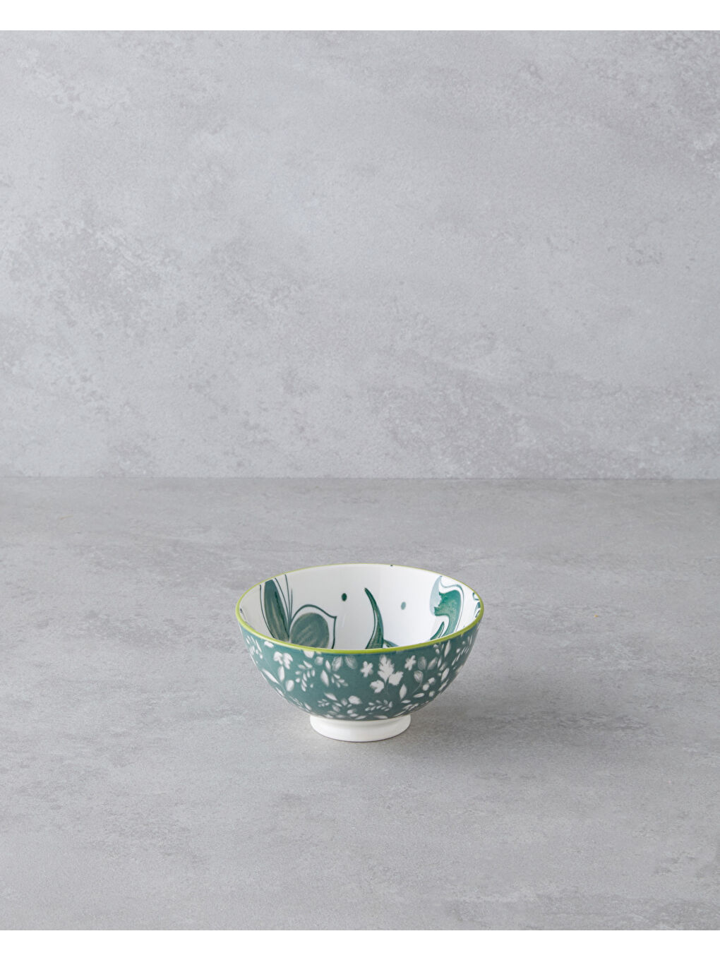 Plantopia Porselen Çerezlik 11 cm Yeşil