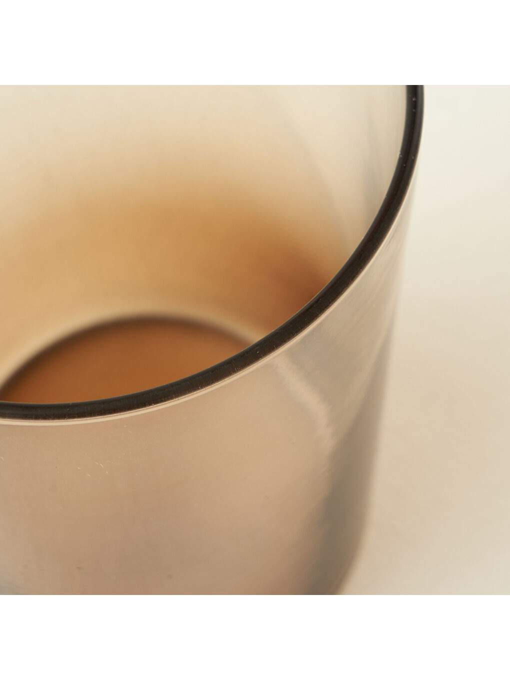 Kahverengi Colored 3'lü Meşrubat Bardağı Seti Amber (510 cc)-1