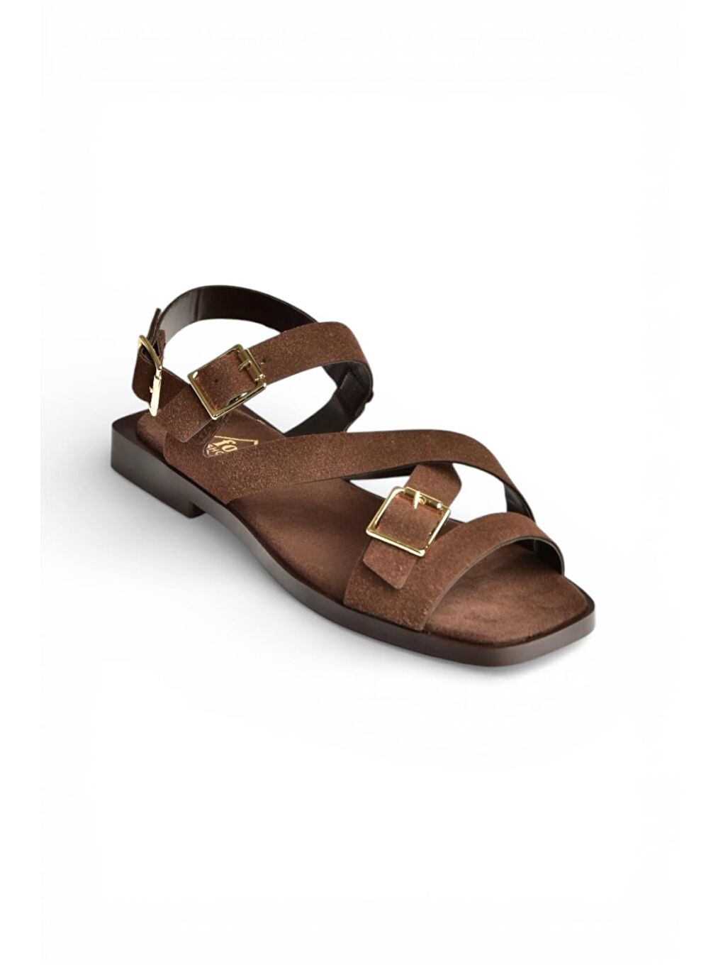 Kahverengi Kadın Sandalet Y458702602-5