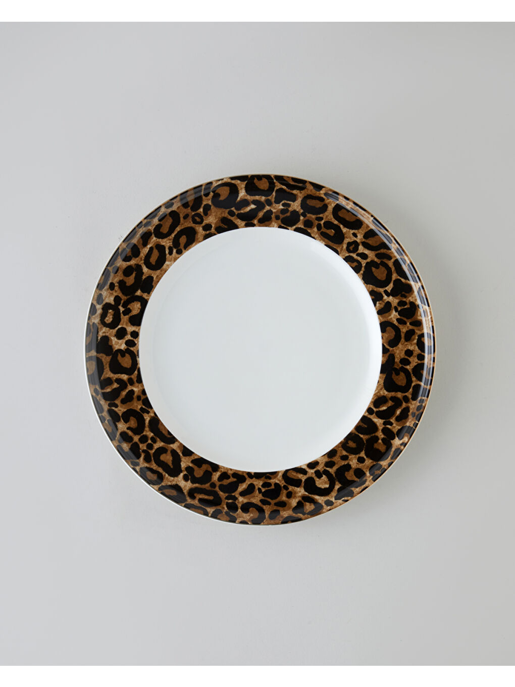 Leopardo Bone Porselen Yemek Takımı 24 Parça 6 Kişilik Kahverengi-2