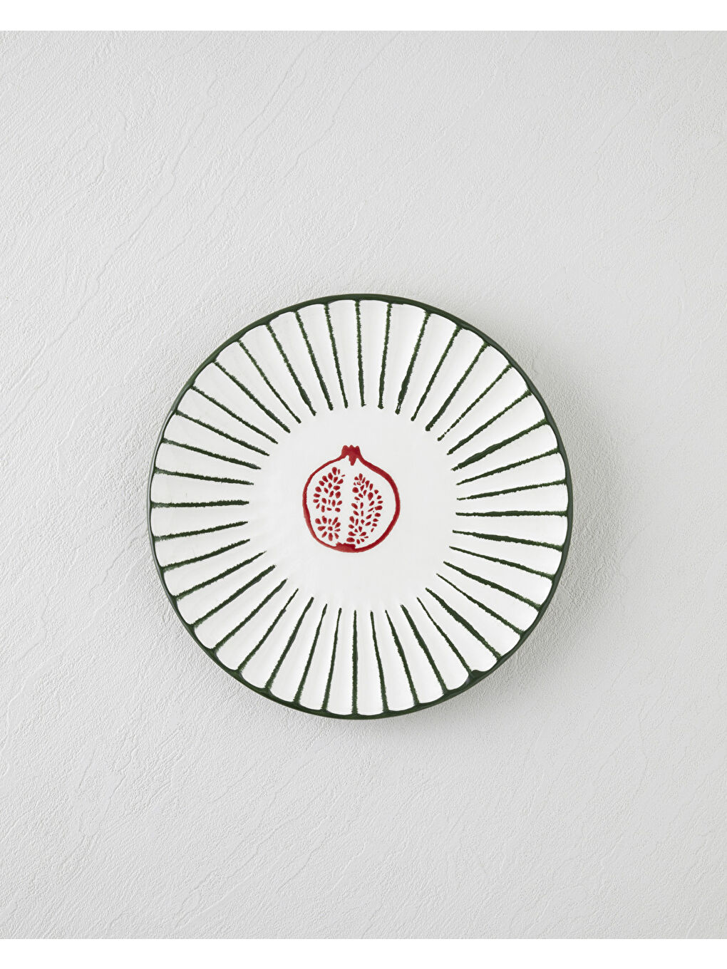 Etna Seramik Pasta Tabağı 21 cm Kırmızı-1